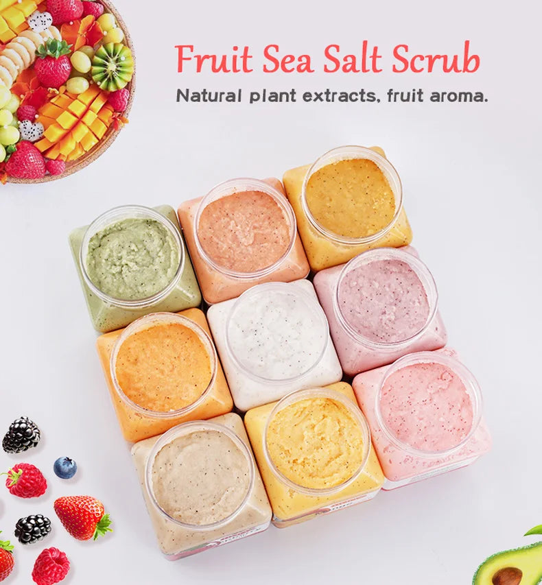 Fruit Sea Salt Natural Scrub