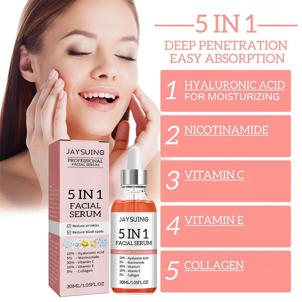5 In 1 Professional Facial Serum