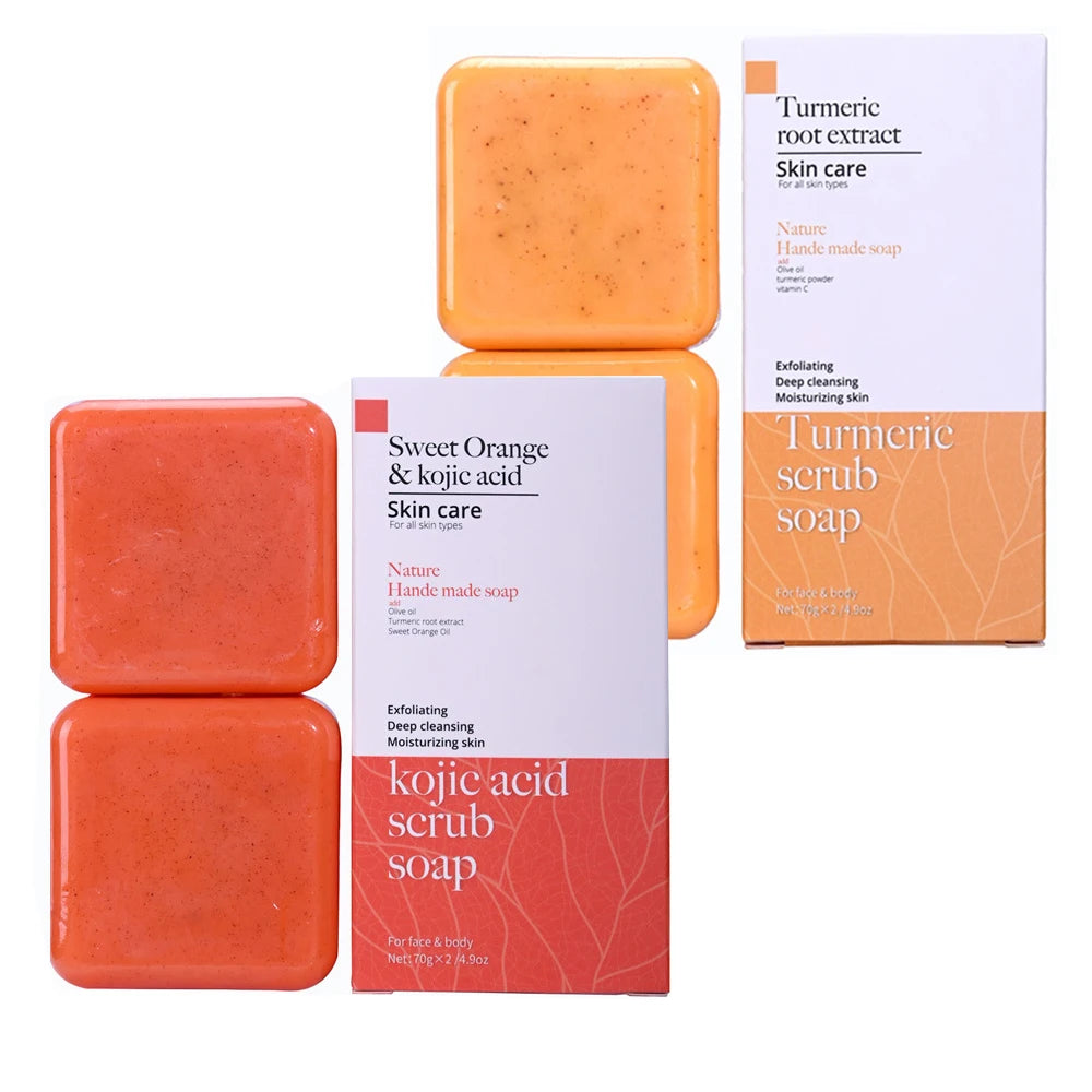 Kojic Acid & Sweet Orange Scrub Soap
