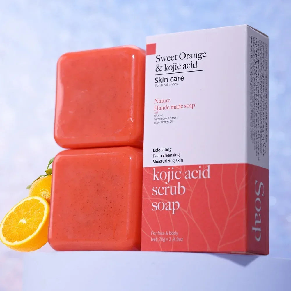 Kojic Acid & Sweet Orange Scrub Soap