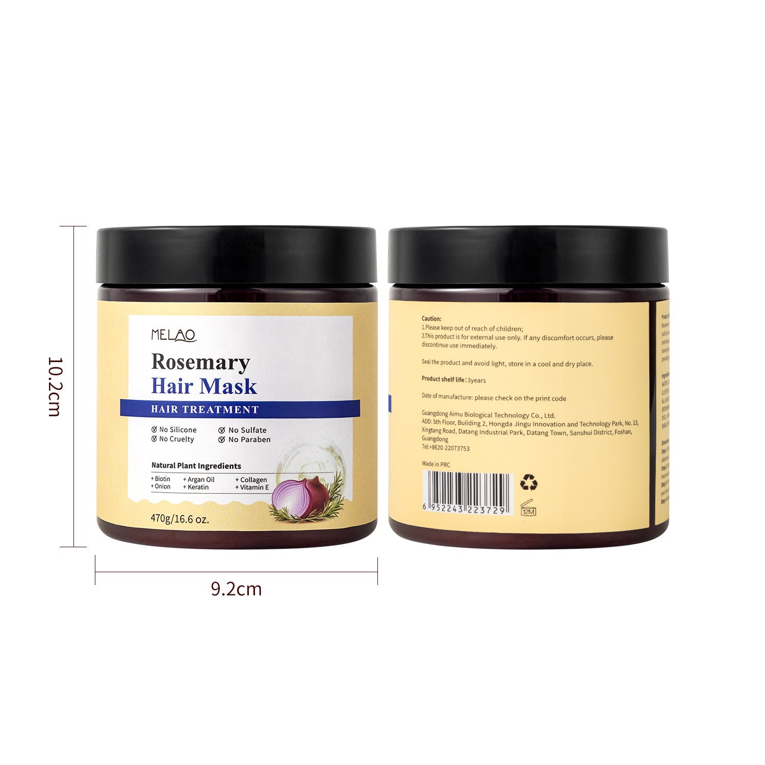 Biotin Rosemary Onion Hair Mask