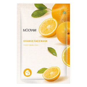 Fruit & Plant Facial Sheet Masks 10pcs