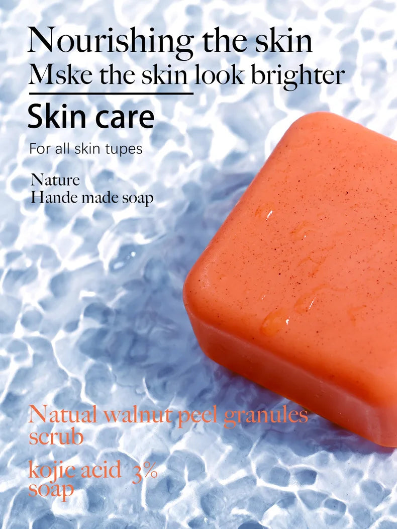 Kojic Acid & Sweet Orange Scrub Soap