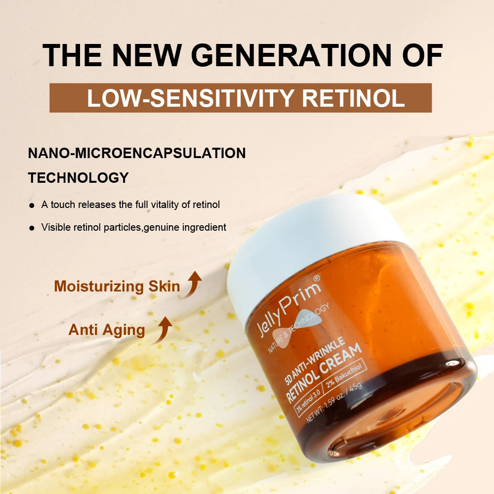 Wrinkle Retinol Face Cream