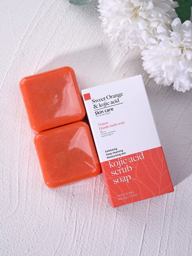 Kojic Acid & Sweet Orange Scrub Soap