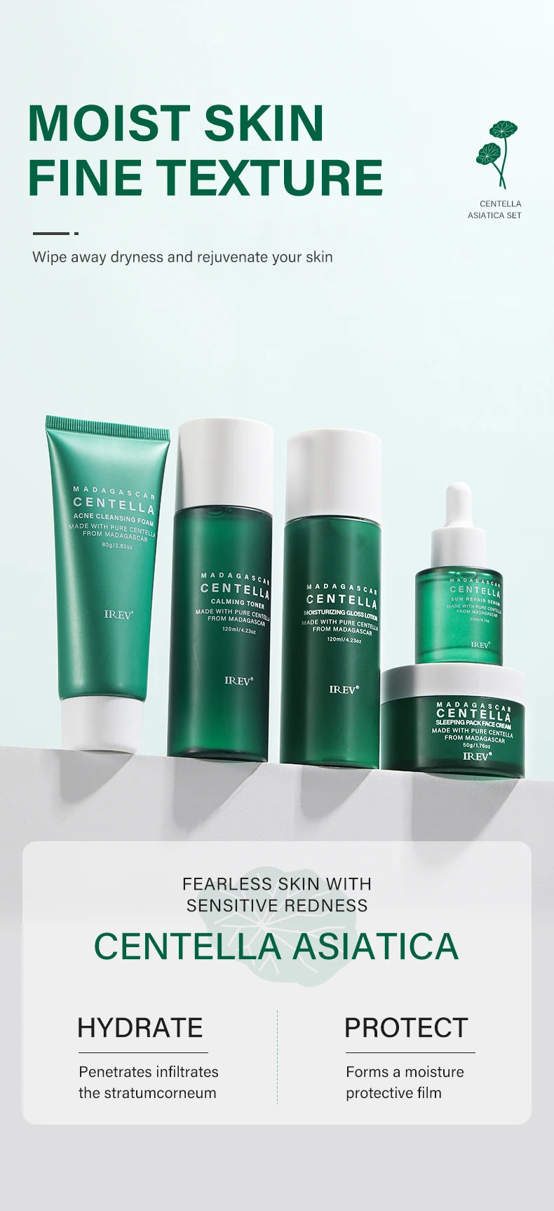 Centella Skin Care Set