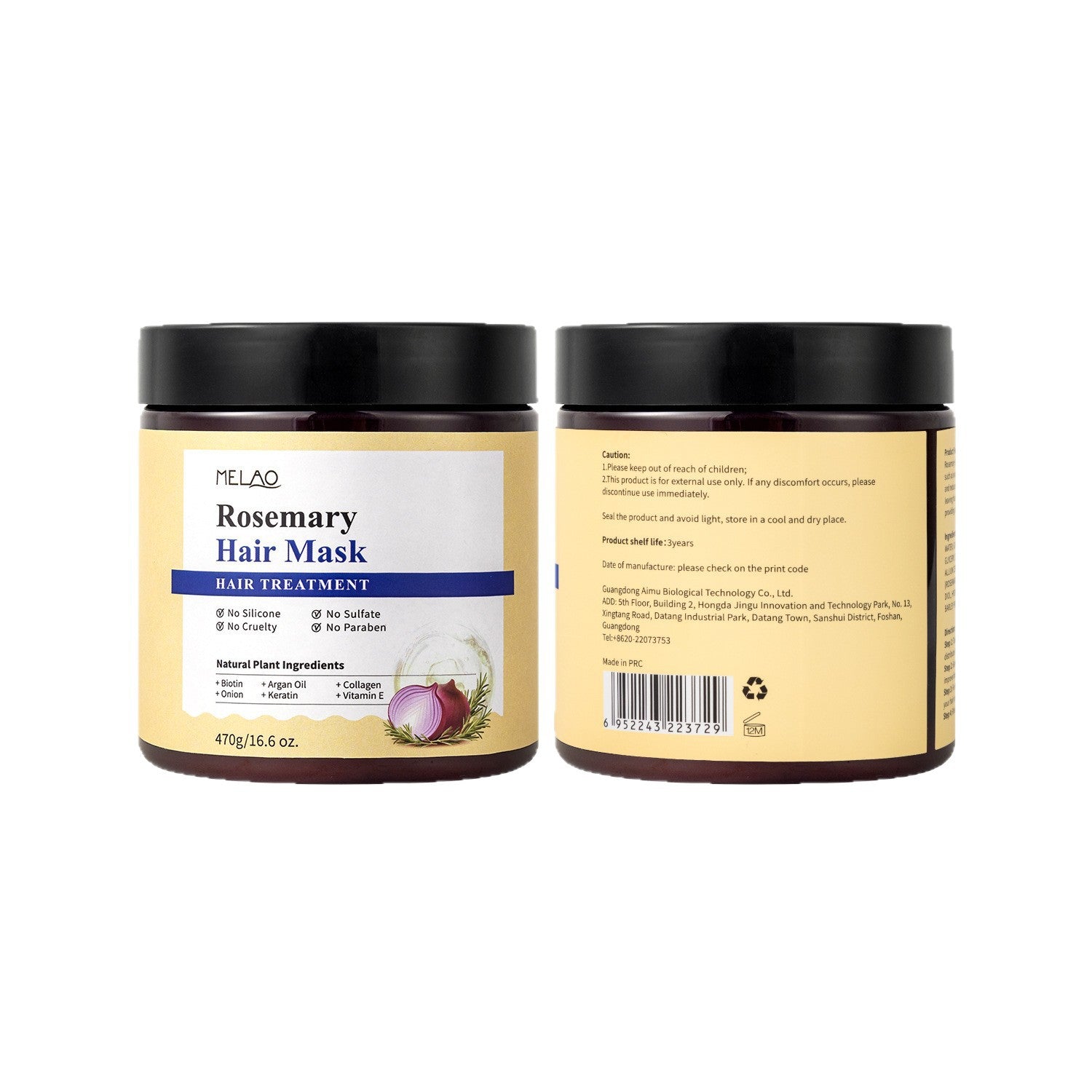 Biotin Rosemary Onion Hair Mask