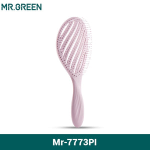 MR. GREEN™ Hollow Hair Brush - Scalp Massage & Detangling