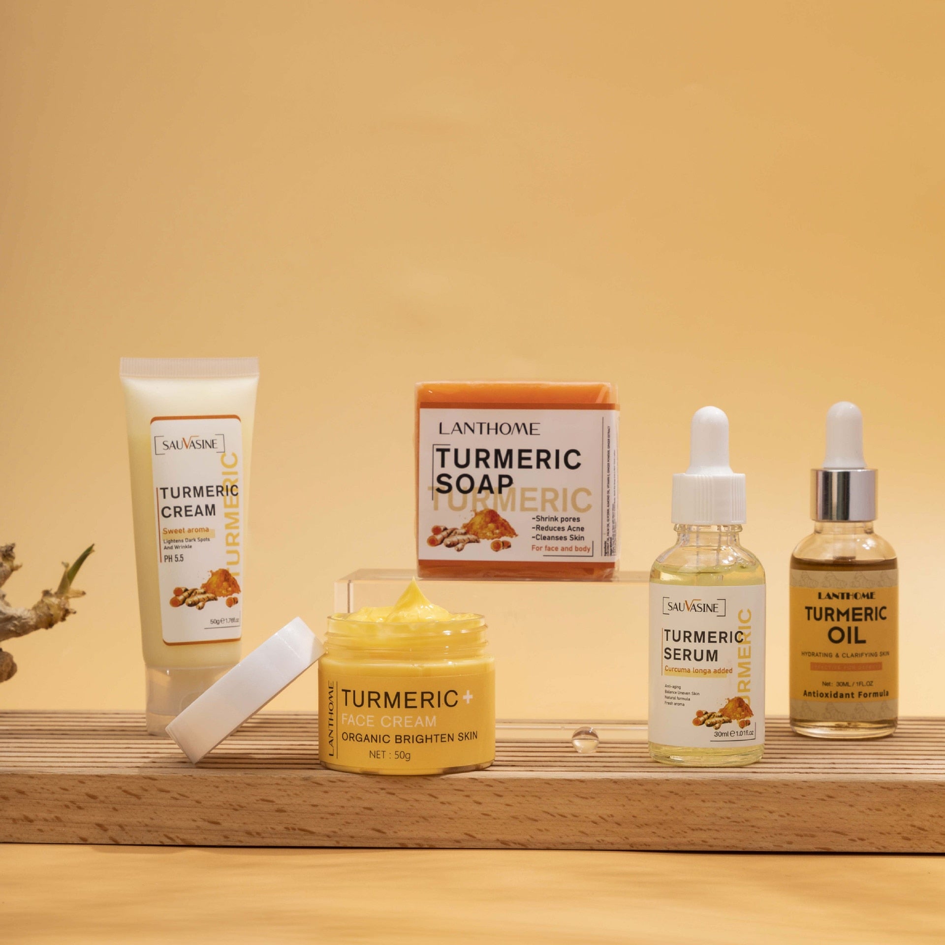 Turmeric Skincare Set (5pcs)